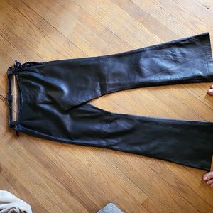 Size 8 leather pants